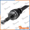 Demi-Arbre de Transmission MTM droite pour PEUGEOT | NPW-PE-079, 18-166020